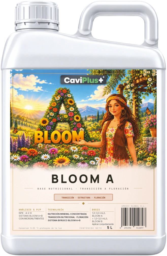 CaviPlus+ Bloom A+B · componente A · envase 5 L